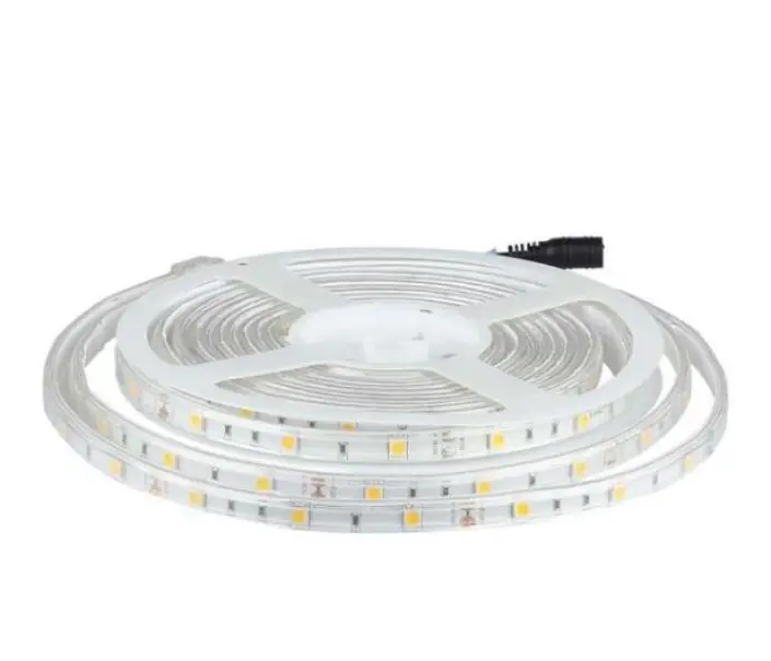 Striscia led V-tac 5 metri 12V 4,8W 4000K IP65 VT-5050 - 2460 - 212460 Nuova Collezione