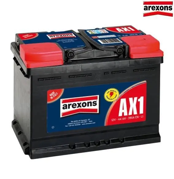 Prezzo Scontato Batteria avviamento Auto 95Ah 800A Arexons AX7 per tutti i tipi di auto e furgoni