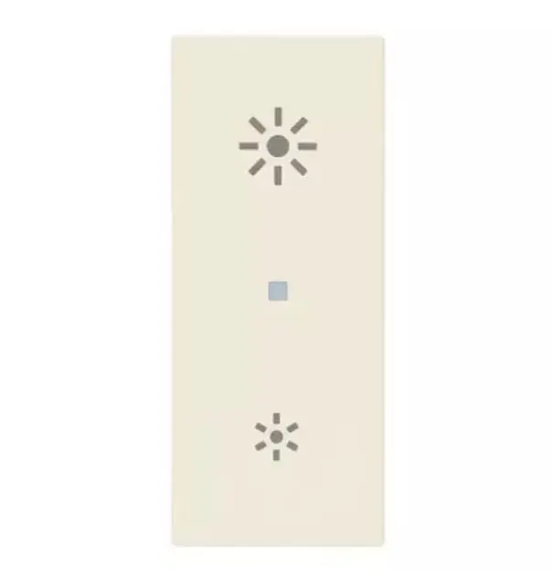 Di Tendenza Tasto assiale Vimar Linea simbolo dimmer 1 modulo canapa - 31000A.RC