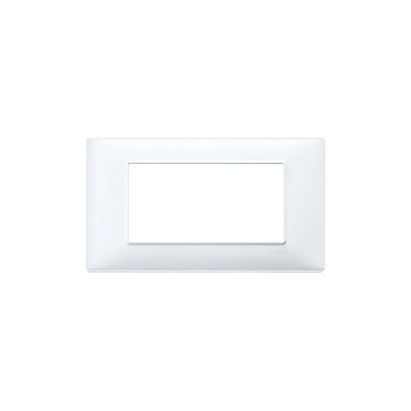 Promozione Esclusiva vimar plana placca 4 moduli bianco mostrina vimar 14654.01