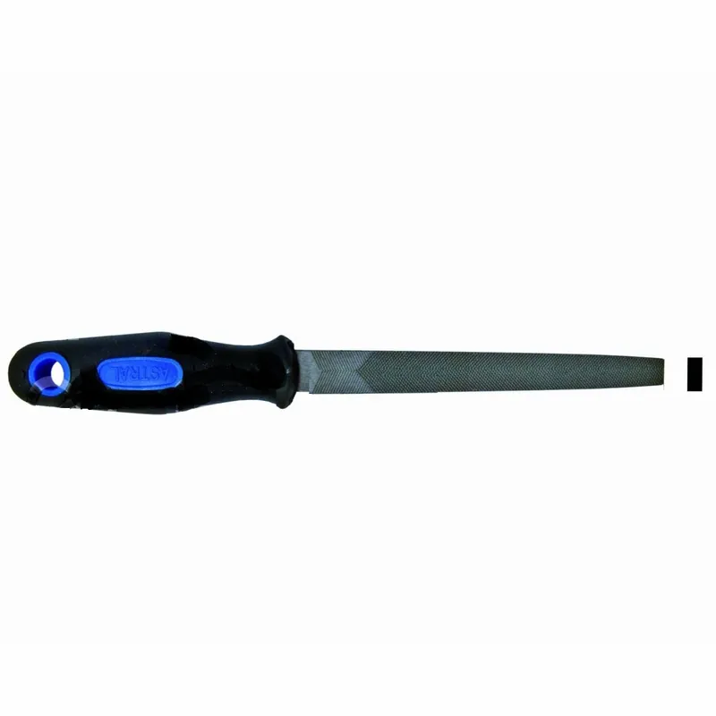 Nuova Collezione Lima piatta a grana mezzodolce per metallo, lunga 20 cm