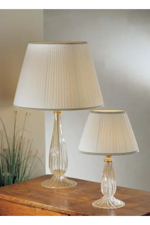 Acquista Ora Lume grande classico in vetro murano cristallo oro a 1 luce DP280