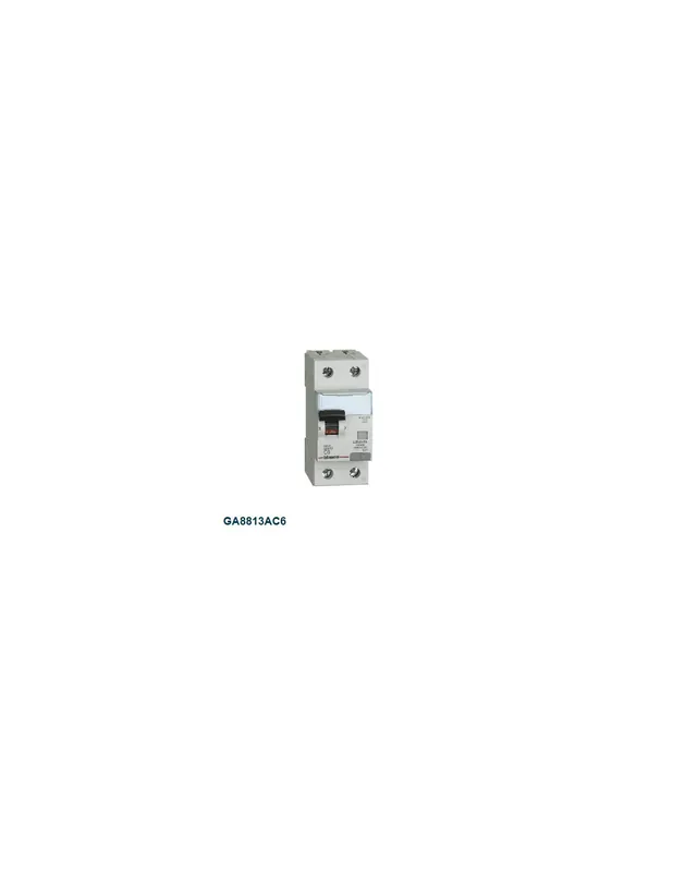 Offerta Speciale Interruttore differenziale ac 1p+n 6a 4,5ka 30ma ga8813ac6