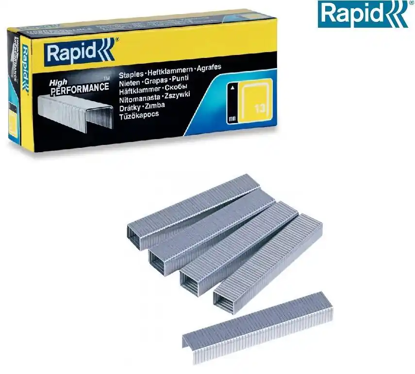 Promo Stagionale PUNTI METALLICI SUPER STRONG PER GRAFFATRICI RAPID 13/6 5000 pz
