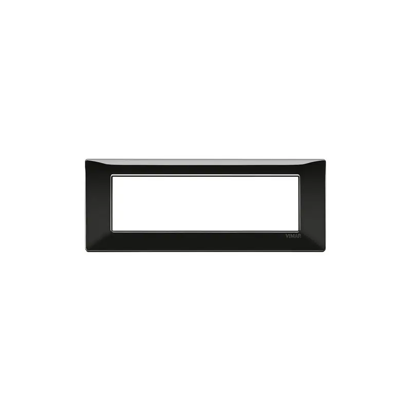vimar plana placca 7moduli nero mostrina vimar 14657.05 Sconto