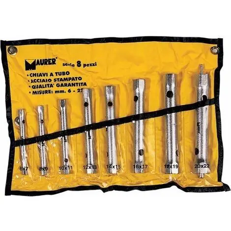 CHIAVI A TUBO in serie da 6x7 a 20x22, 8 pezzi Offerta