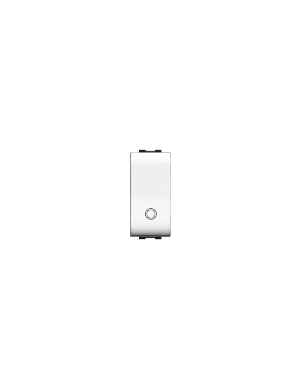 A Buon Prezzo Pulsante elettrico unipolare 10A mylife elettrocanali 10a living bianco
