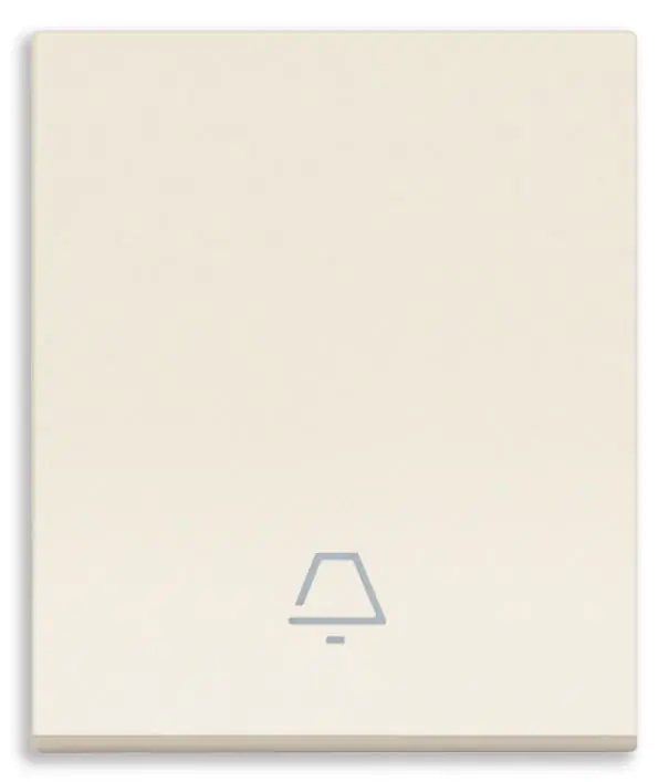 Scelto Dai Clienti Tasto intercambiabile con simbolo basso campanello Vimar Linea 2M canapa - 31000.2CC