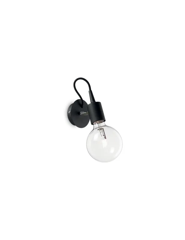 Esclusivo Ideal Lux Edison AP1 applique da parete moderna E27 60W