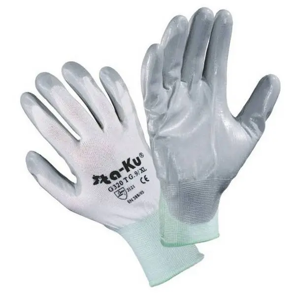 Guanti da lavoro TA-KU G320 impermeabili rivestimento palmo in lattice 7/S Prezzo Conveniente