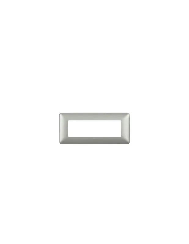 Placca 6 posti matix silver am4806msl Bticino Direttamente Dal Produttore