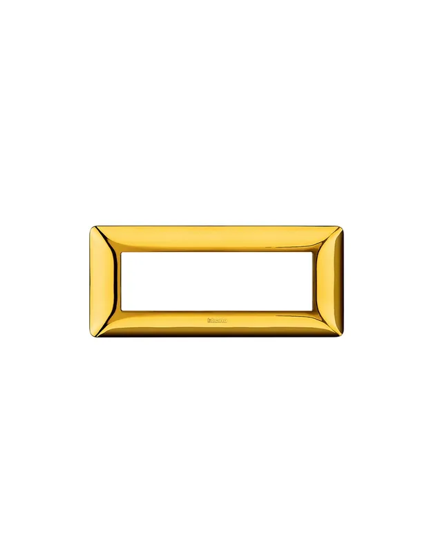 Offerta Lampo Placca Matix 6 posti oro lucido AM4806GOR Bticino
