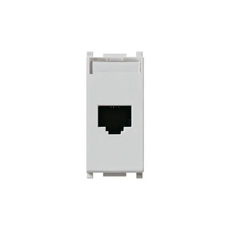 vimar plana silver presa rj45 netsafe cat5e utp vimar 14338.8.sl Spedito Oggi
