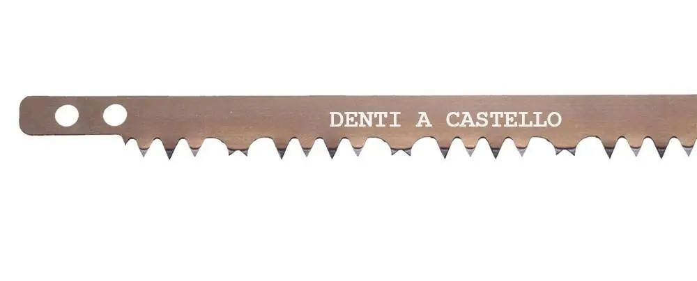 Lama per legno Bushman 76 cm con denti a castello Scelto Dai Clienti