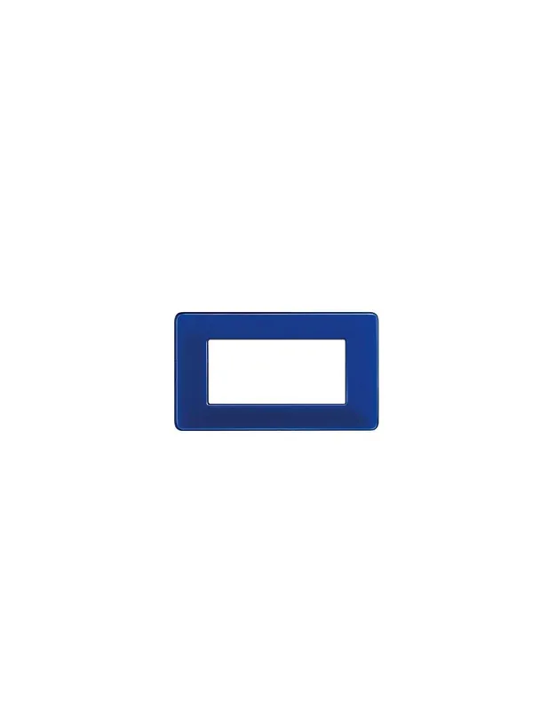 Placca 4 Posti colore Cobalto AM4804CBU Matix Bticino Saldi