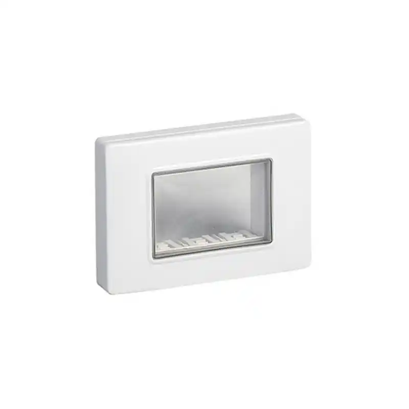 Direttamente Dal Produttore vimar plana calotta placca stagna ip55 3 moduli con viti bianca vimar 14943.01