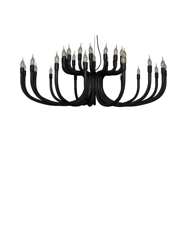 A Buon Prezzo Karman Snoob SE609AN INT lampada a sospensione in alluminio laccato nero