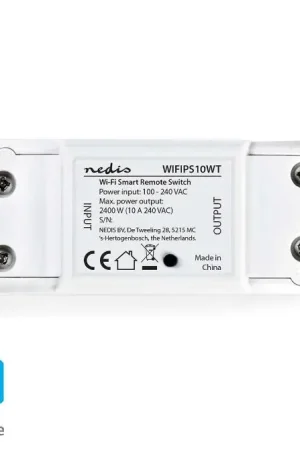 Super Prezzo Interruttore di accensione Nedis Smartlife Wi-fi 2400W - WIFIPS10WT