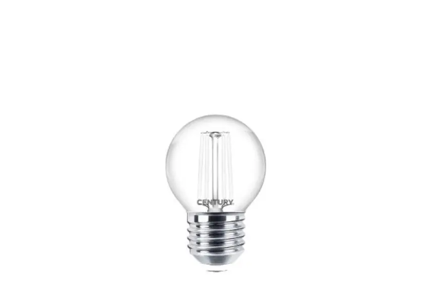 Lampadina led sfera Century 4.50W E27 2700K - INH1GW-452727 Subito Disponibile