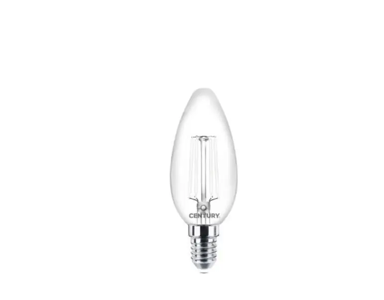 Lampadina led oliva Century 4.50W E14 2700K - INM1W-451427 Prezzo Basso