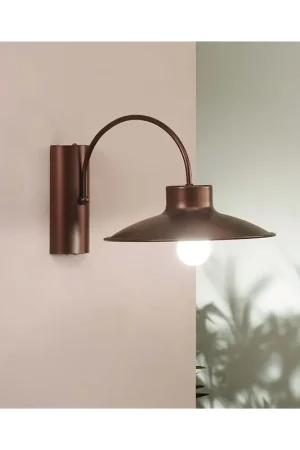 Applique a parete rustico classico rame a 1 luce DP212 Must-Have