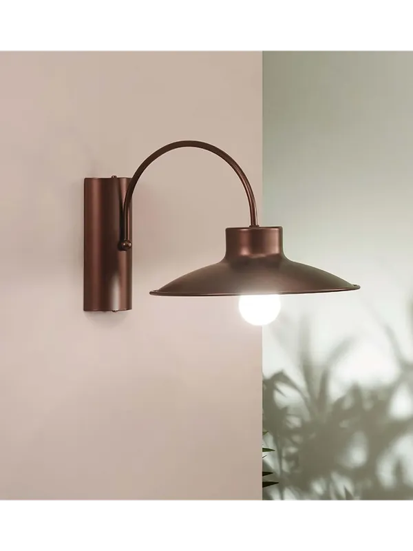 Applique a parete rustico classico rame a 1 luce DP212 Must-Have