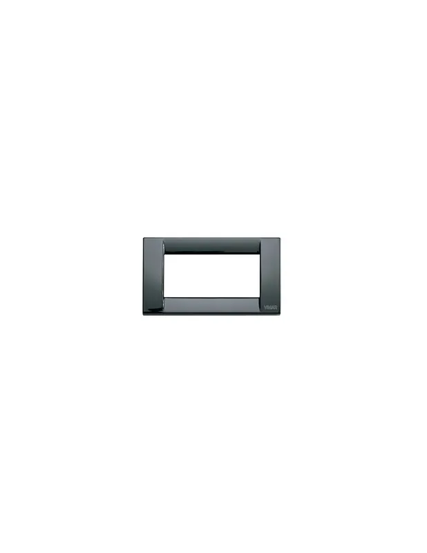 Placca classica 4moduli nero serie Idea Vimar Spedito Oggi