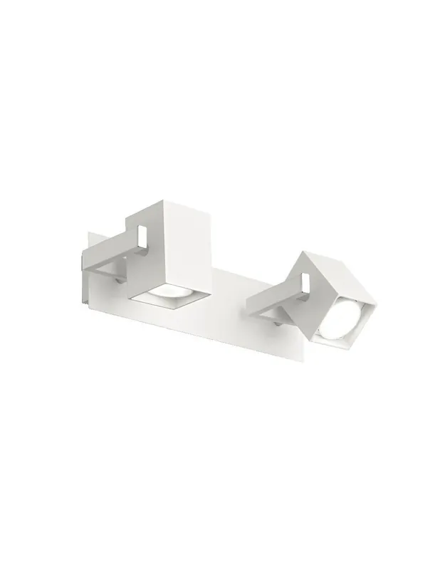 Ideal Lux Mouse AP2 applique faretto con diffusori orientabili GU10 Ultima Occasione