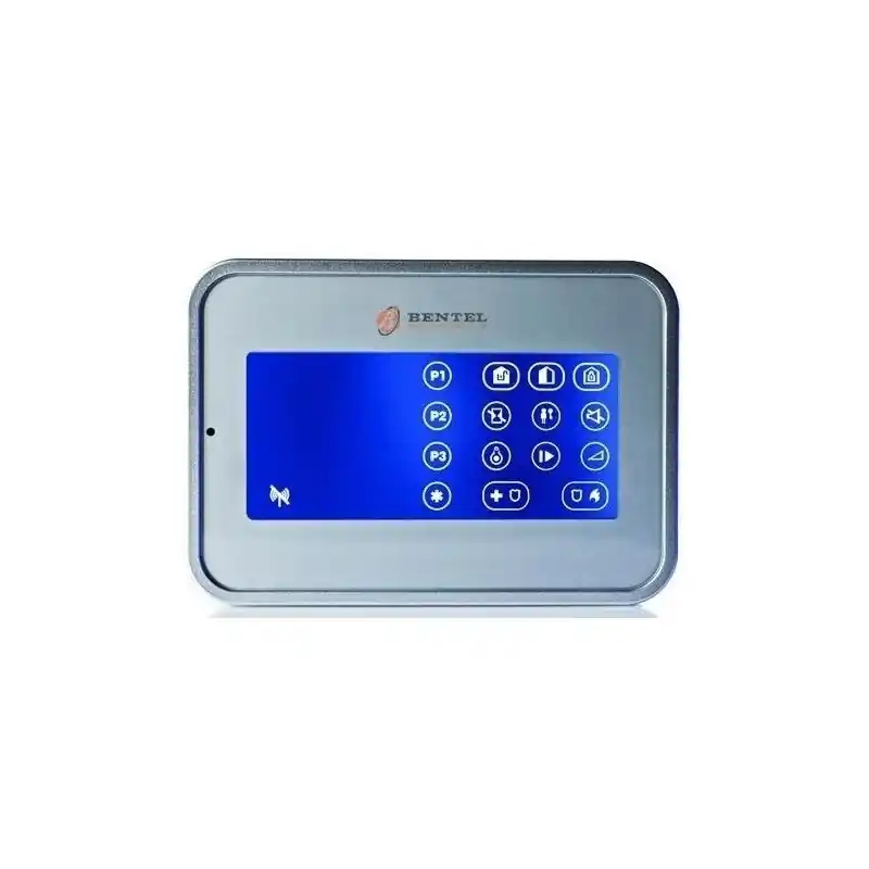 bw-kpt bentel tastiera inserimento touch screen per centrali bw bw kpt lettore di prossimita‘ BENTEL BW-KPT Professionale