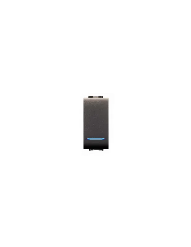Deviatore elettrico unipolare life my 4013l living illuminabile Offerta