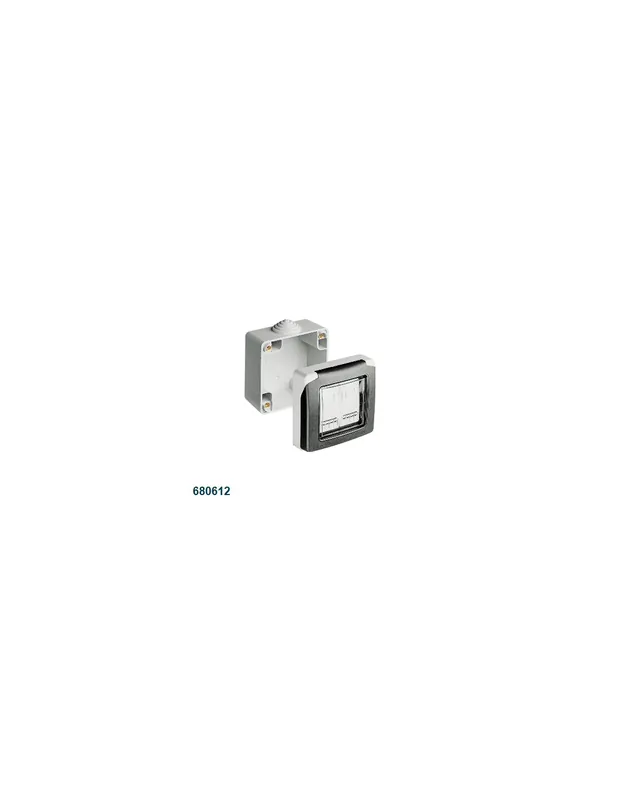 Miglior Prezzo Contenitore box 2moduli plexo cross IP55 2m 680612