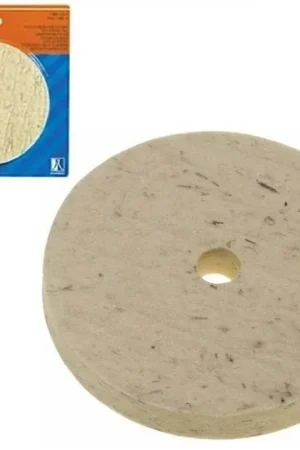 DISCO IN FELTRO PER LUCIDARE A SPECCHIO sp. 15mm Ø 125mm Miglior Prezzo