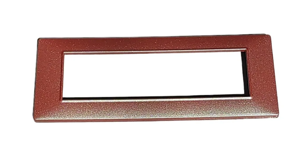 Offerta Speciale Placca 7 moduli marrone micalizzato Vimar Plana 14657.23