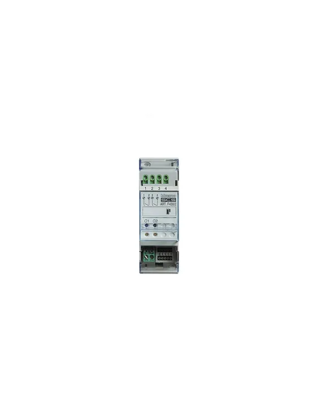 Attuatore termoregolazione 2 rele SCS 2modili din Bticino Nuovo Arrivo