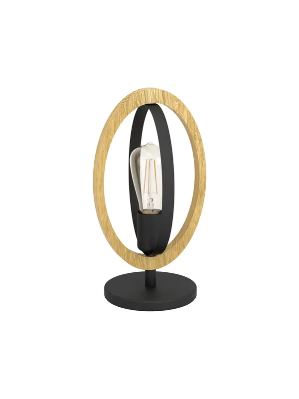 Lumetto moderno legno vintage a 1 luce GL0179 per camera soggiorno Compra Oggi Stesso