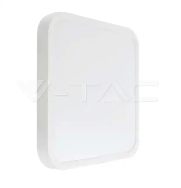 Plafoniera led V-tac quadrata 18W 3000K IP44 bianco VT-8618 - 76241 Scelto Dai Clienti