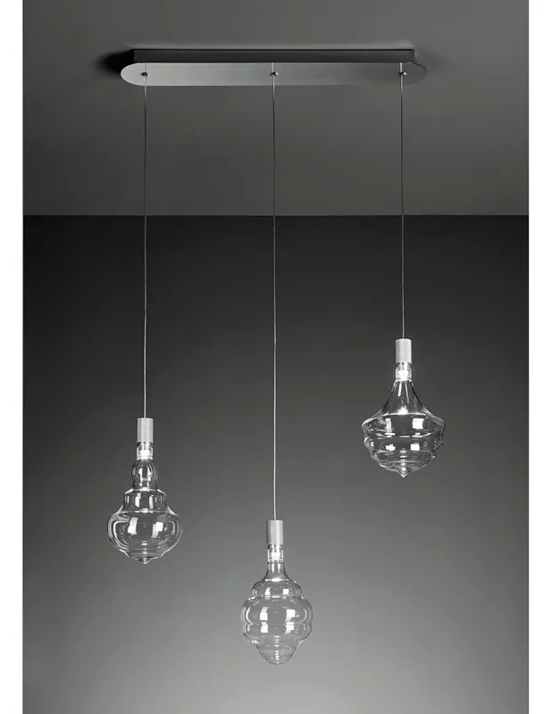 Sforzin Urban Honey 1719.35 led Lampada moderna a 3 luci in linea Pagamento Sicuro