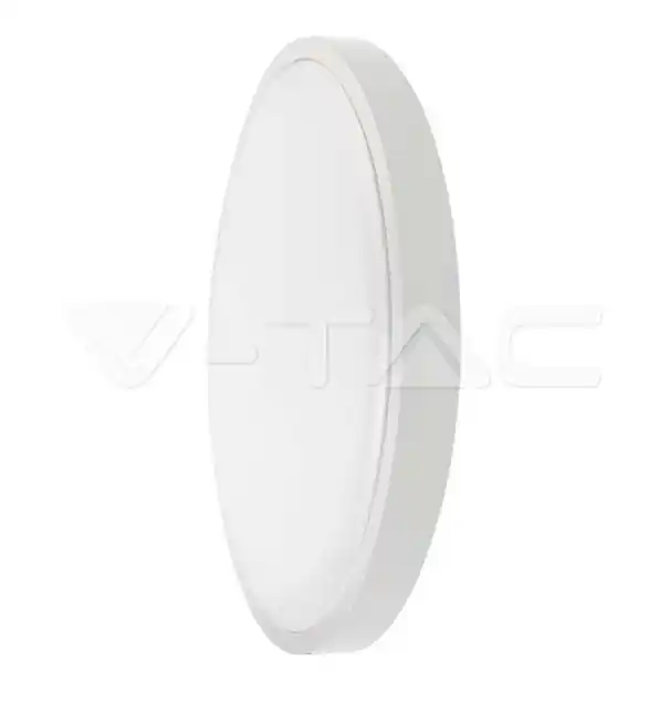 Plafoniera led V-tac rotonda 36W 3000K IP44 bianco VT-8630 - 76211 Pagamento Sicuro