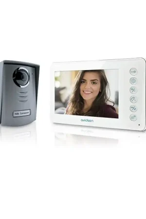 Solo Oggi kit videocitofonico ilva 2+ slim touch bianco 7 pollici a colori 2 fili avidsen 112240