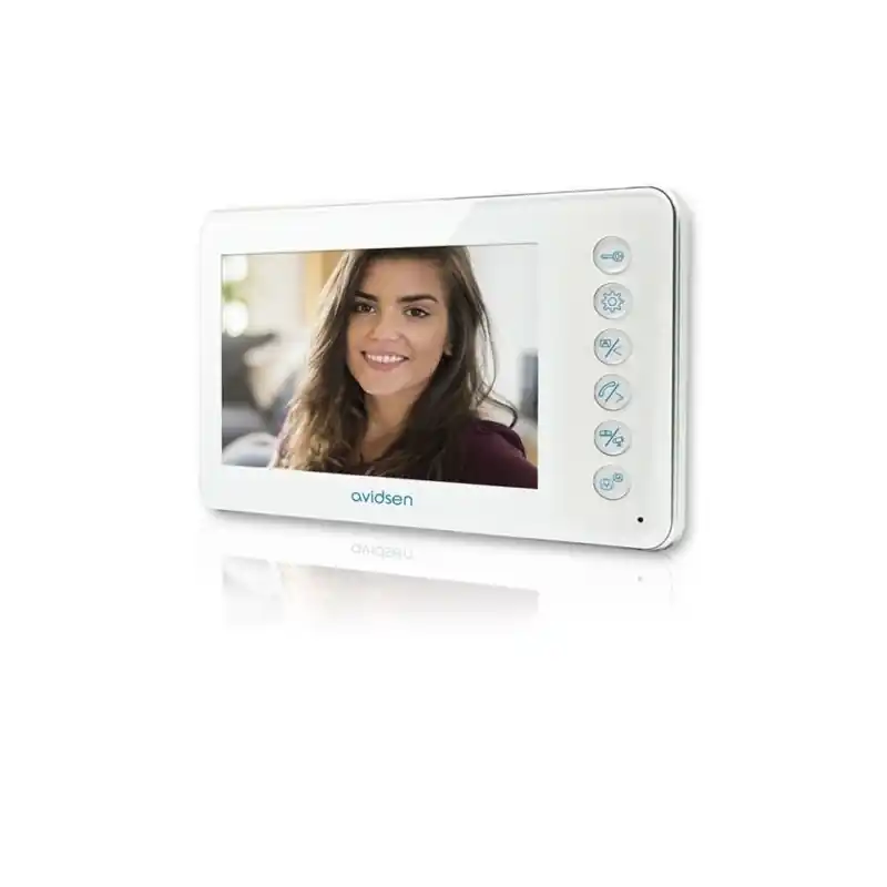 monitor video 7" supplementare gamma ylva 2+ avidsen 112244 a colori 2 fili Nuova Collezione