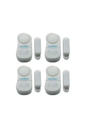 kit 4 mini allarmi contatti magnetici avidsen 100324 porte finestre casa ufficio Offerta