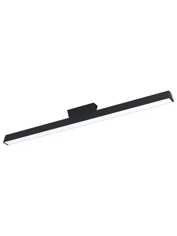 Reso Gratuito Plafoniera a led smart rgb design moderno nero per soggiorno studio GL0003