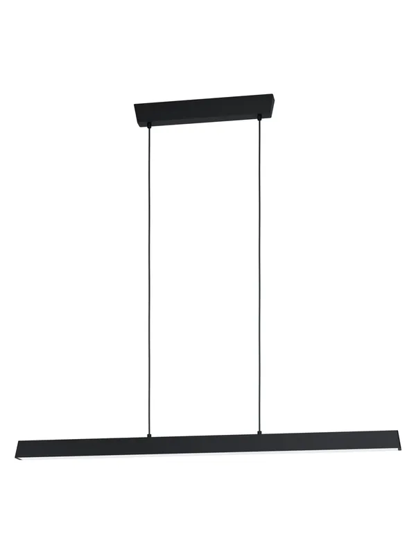 Lampadario a led smart design moderno nero per soggiorno cucina GL0001 Reso Gratuito