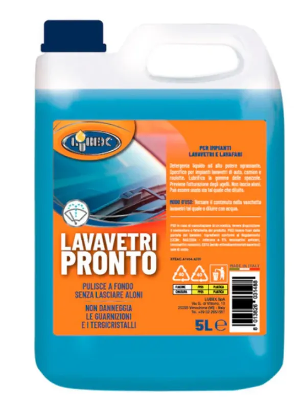 Offerta Limitata Liquido lavavetri pronto uso 5L -5c° Lubex - 37392