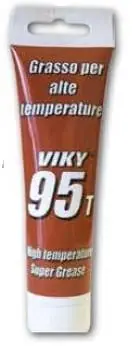 Grasso per alte temperature +300°C Viky-95 50g speciale per rubinetteria, scaldabagni ed elettrodomestici Direttamente Dal Produttore