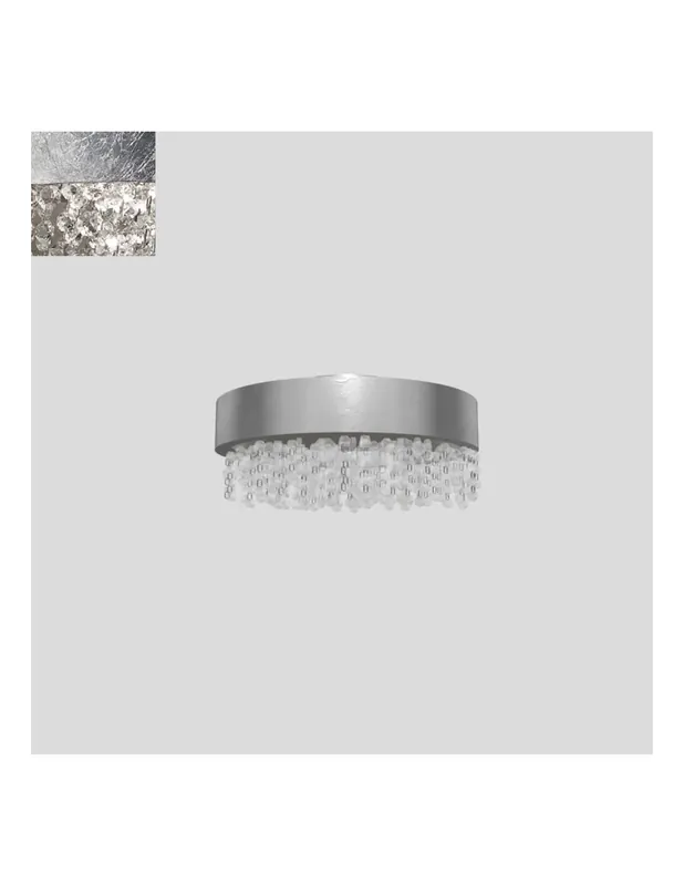 Masiero Olà PL6 40 plafoniera 40cm con pendenti colorati Nuova Collezione