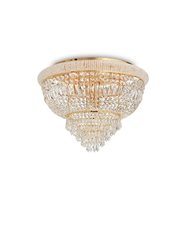 Ideal Lux Dubai Pl24 Ottone Must-Have