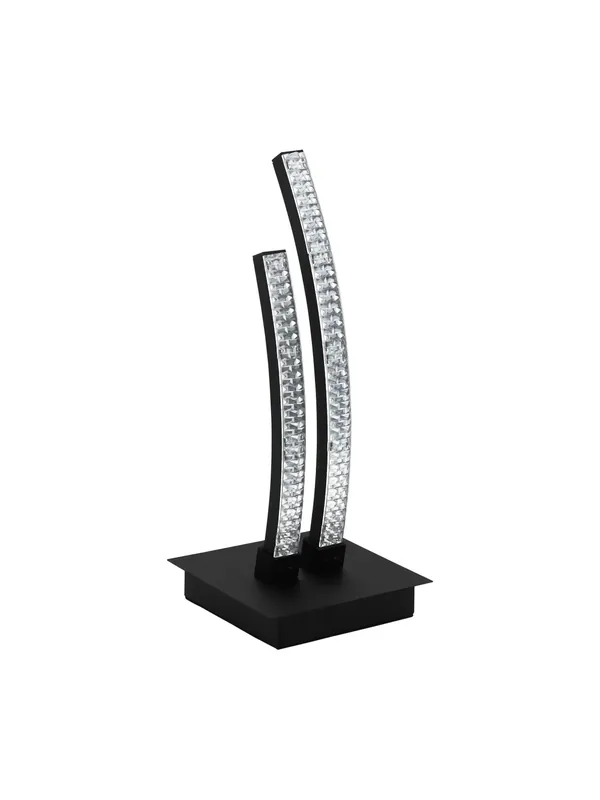Lumetto moderno a led design nero per soggiorno camera GL0071 Offerta