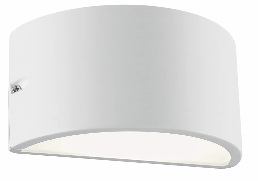 Lampada da parete Sovil Umbe chiusa 1xE27 max 60W bianco - 474/02 Ordina Subito