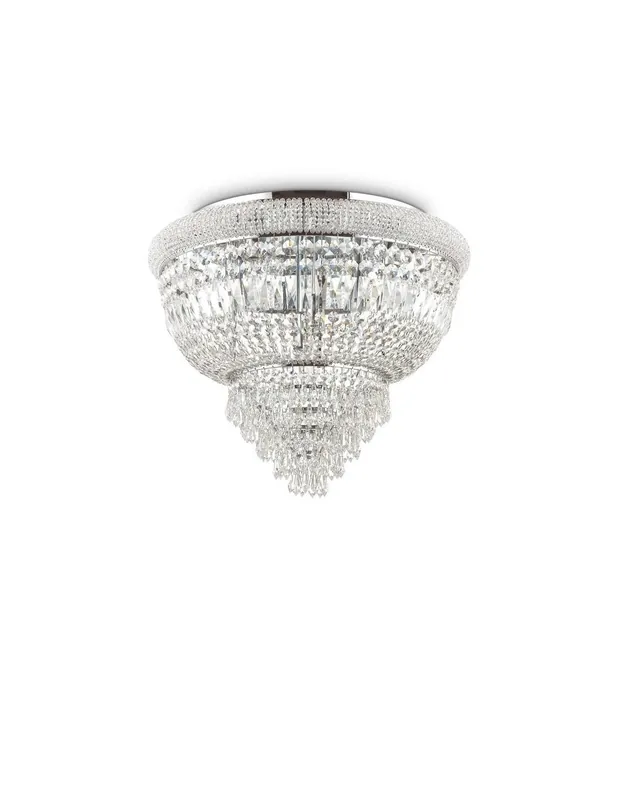 Occasione Imperdibile Ideal Lux Dubai Pl6 Cromo